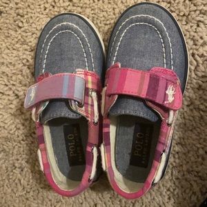 Toddler girl polo ralph lauren shoes